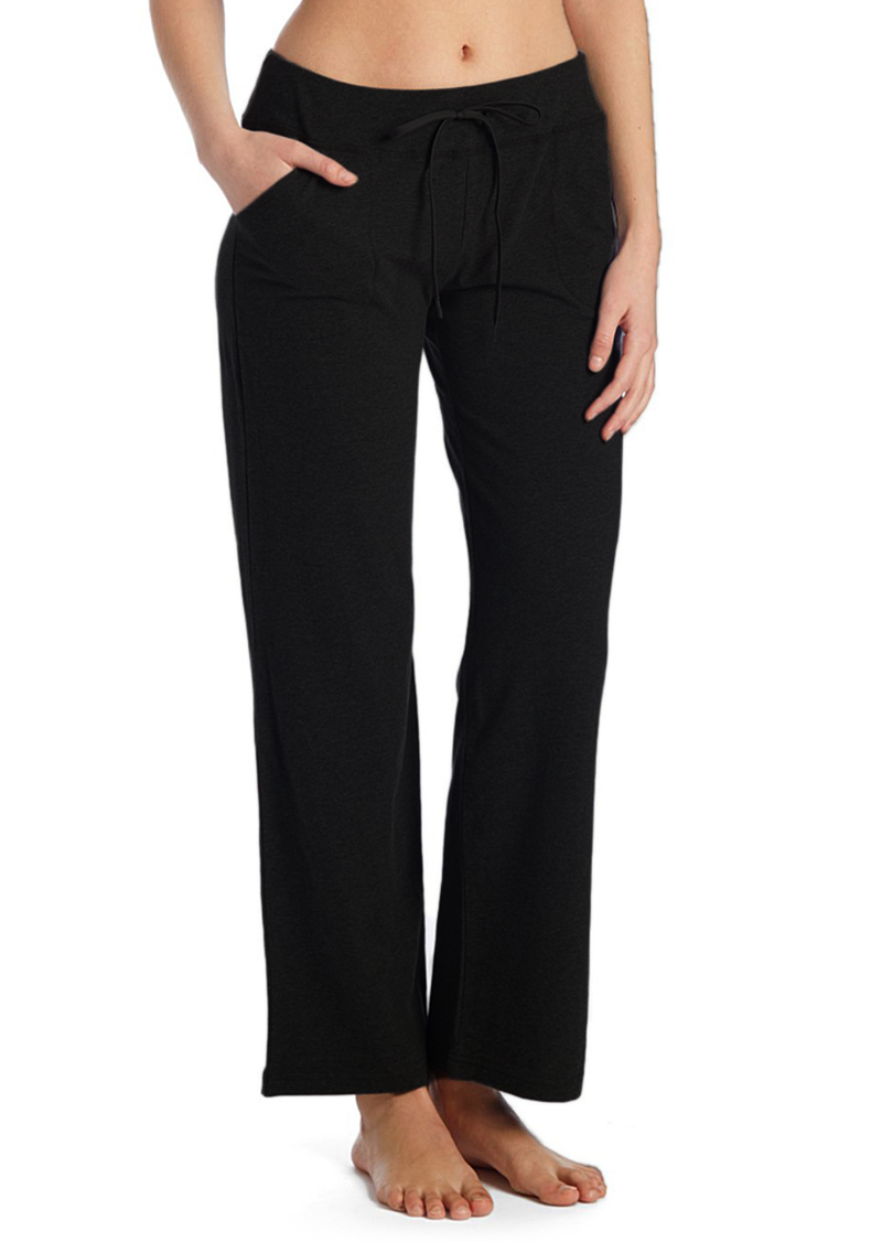 Crown Sporting Goods Soft and Comfy Yoga Pants - 95% Cotton/5% Spandex  Blend, Black, Medium : : Clothing, Shoes & Accessories
